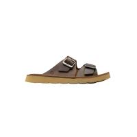 ราคา CLARKS รองเท้าแตะ ผู้ชาย รุ่น SOLSBURY STRAP สี BEESWAX LEATHER 10.5 UK (MKP2031696)