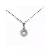 ราคา FINEJEWELTHAI จี้ผู้หญิง เงินแท้ ฝังหยกสีขาว สีเงิน (MKP2036277)