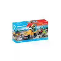 ราคา Playmobil แอคชั่นฮีโร่ รถบดก่อสร้างถนน (MKP2035726)