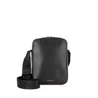 ราคา PAUL SMITH กระเป๋าสะพายข้างผู้ชาย รุ่น M1A-8174-BSGRAI-79 สีดำ One Size (MKP2031425)