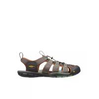ราคา KEEN รองเท้าแตะผู้ชายแบบรัดส้น รุ่น Men's Sandals CLEARWATER CNX สี RAVEN/TORTOISE SHELL 10 US (MKP2030759)