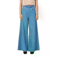 ราคา WRANGLER กางเกงยีนส์ผู้หญิง คอลเลคชั่น Everyday with Wrangler เอวกลาง ทรงขากว้าง สียีนส์อ่อน 34 EU (MKP1909300)