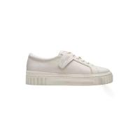 ราคา CLARKS รองเท้าผ้าใบ ผู้หญิง MAYHILL WALK สี OFF WHITE LEATHER 3 UK (MKP2011927)
