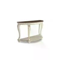 ราคา Ashley Furniture Homestore โต๊ะคอนโซล REALYN/121 สี ขาวแอนทีค / ท็อปไม้ธรรมชาติ (MKP2034403)