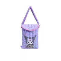 ราคา SANRIO กระเป๋าใส่ไอแพด Fluffy Kuromi สีม่วง (CDS19823324)