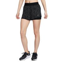 ราคา NIKE กางเกงวิ่งผู้หญิง ขาสั้น Swift Dri-Fit 2-In-1 Printed รุ่น IB5849-010 สี Black/Black/Reflective Silv XL (CDS22799173)