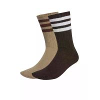 ราคา ADIDAS ถุงเท้ายูนิเซ็กส์ ความยาวครึ่งแข้งแต่งผ้าริบ (2 คู่) รุ่น JX5201 สี Beige / Trace Khaki / Dark Brown S (CDS22956101)