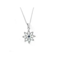 ราคา FINEJEWELTHAI จี้ผู้หญิง เงินแท้ ฝังไพลินแท้ และเพชรสังเคราะห์ สีเงิน (MKP2036173)
