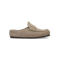 ราคา BIRKENSTOCK รองเท้าแตะ UNISEX NAPLES SUEDE สีเทาโทป 39 EU (MKP2028864)