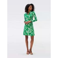 ราคา DIANE VON FURSTENBERG ชุดกระโปรงผู้หญิง DVF DIDI DRESS สี FLORA NOCTURNA GREEN S (GRMKPPR000077560)