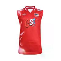 ราคา GRAND SPORT เสื้อวอลเลย์บอลแขนกุดทีมชาติชาย 2025 (014367) สีแดง L (MKP1990625)