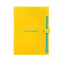 ราคา THINKIN แฟ้มกระเป๋า 5 ช่อง A4 เหลือง ธิงค์คิน (MKP1650001)