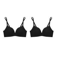 ราคา SABINA [Set 2 ชิ้น] ซาบีน่า เสื้อชั้นใน (ไม่มีโครง) รุ่น Soft Doomm รหัส SBXH6002BK สีดำ B34 (MKP1047813)