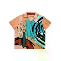 ราคา YODYOKO เสื้อผู้หญิงคอปก - สีน้ำตาล : ลายแอปสแตรคสีน้ำเงินและสีดำสร้างความรู้สึกถึงการเคลื่อนไหว Free Size (GRMKPPR000182061)