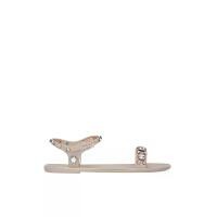 ราคา HOLSTER รองเท้าแตะรัดส้นผู้หญิง Glitz Solid สี Champagne 37 EU (CDS23064751)