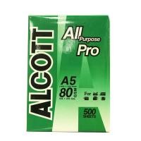 ราคา ALCOTT ALCOTT กระดาษถ่ายเอกสาร สีขาว ขนาด A5 80 แกรม 500 แผ่น/รีม (MKP1163376)