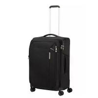 ราคา SAMSONITE RESPARK กระเป้าเดินทางแบบผ้าขนาด 24 นิ้ว OZONE สีดำ 24 In (MKP1740691)