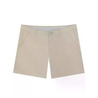 ราคา GIORDANO กางเกงขาสั้นผู้หญิง Twill Mid-Rise Slim Fit Pocket Shorts (180 Elastic Waistband) สีกากี rockery 26 EU (MKP1720793)