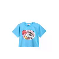 ราคา SANRIO เสื้อยืดเด็กเล็กผู้หญิง แขนสั้น Cinnamoroll สีAsagi 120 JP (CDS22765833)