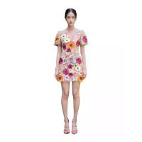 ราคา ROSE THE LABEL มินิเดรสผู้หญิง รุ่น Fiore Dress สีแดง M (MKP2038545)