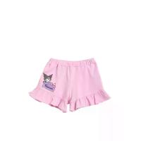 ราคา SANRIO กางเกงขาสั้นเด็กเล็กผู้หญิง Kuromi สีคอตตอนแคนดี้ 110 JP (CDS22282873)