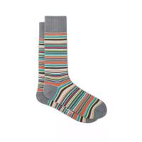 ราคา PAUL SMITH ถุงเท้าผู้ชาย รุ่น M1A-380CI-JMSTRP-76 Men Sock Signature Strp สี Slate One Size (GRMKPPR000152000)