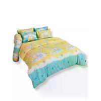 ราคา FOUNTAIN ชุดผ้าปูพร้อมผ้านวมเย็บติด 3.5 ฟุต 4 ชิ้น (ทวินไซส์) รุ่น FOUNTAIN พิมพ์ลาย FTC138 หลากสี (MKP2034605)