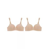 ราคา SABINA [แพ็ค 2 ชิ้น] เสื้อชั้นในไม่มีโครง ผู้หญิง รุ่น Doomm Doomm - สีเนื้อเข้ม A30 (MKP1625039)