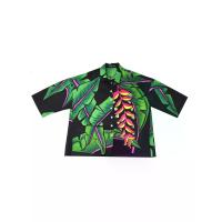 ราคา YODYOKO เสื้อเชิ้ตผู้หญิง - สีดำ : ลายต้นเฮลิโคเนียบนพื้นหลังสีดำ Free Size (MKP2038452)