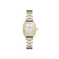 ราคา JULIUS นาฬิกาข้อมือผู้หญิง JA-1537 F สี 2 กษัตริย์ทอง หน้าปัดขาว สายสแตนเลส บานพับ (MKP2037988)