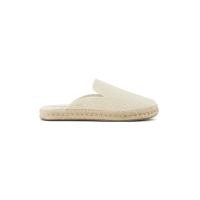 ราคา TOMS รองเท้าผู้หญิง สลิปออน รุ่น Santiago Mule Natural Undyed Metallic Linen Stripe 7 US (GRMKPPR000178233)