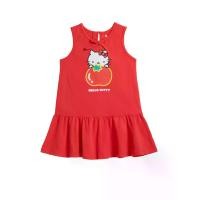 ราคา SANRIO ชุดเดรสเด็กเล็กผู้หญิง แขนกุด Hello Kitty สีแดง 60 JP (CDS22765949)