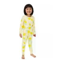 ราคา MARKS & SPENCER KIDS ชุดนอนเด็กเล็กผู้หญิง Cotton Rich Lemon สีเหลือง 5-6 Years (GRCDS54525030039)