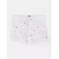 ราคา GUESS กางเกงยีนส์ขาสั้นเด็กผู้หญิง อายุ 3-7 ปี K5GD15WH630 - สีขาว 6 (GRMKPPR000181920)