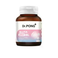 ราคา DR.PONG ผลิตภัณฑ์อาหารเสริม Gluta 250 SL (30 เม็ด) 24 กรัม (CDS22777034)