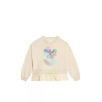 ราคา MARKS & SPENCER KIDS เสื้อสเวตเตอร์เด็กเล็กผู้หญิง Cotton Rich Floral สี Ecru 4.5 Years (GRCDS54525030071)