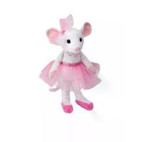 ราคา DOUGLAS CUDDLE TOYS ตุ๊กตาผ้าขน หนูพิทูเนีย สวมกระโปรงบัลเล่ต์ สีขาว/ชมพู (CDS22543288)