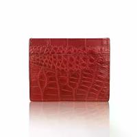 ราคา BANGKOK BOOTERY ซองใส่การ์ด หนังท้องจระเข้ด้าน สีแดง (MKP0547887)