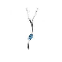 ราคา FINEJEWELTHAI จี้ผู้หญิง เงินแท้ ฝังโทพาซแท้ สีเงิน (MKP2042112)