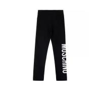 ราคา MOSCHINO KID กางเกงเลกกิ้งเด็กโตผู้หญิง พิมพ์ลายโลโก้ สีดำ 10A (GRCDS54525030800)