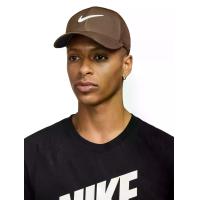 ราคา NIKE หมวกแก๊ปยูนิเซ็กส์ Dri-Fit Club Structured Swoosh รุ่น FB5625-235 ไซส์ M/L สี Mosswood Brown/White M/L (CDS22792679)
