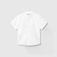 ราคา MAYORAL เสื้อเชิ้ตแขนสั้นผ้าลินิน สีขาว 2 Years (MKP2034073)