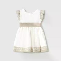 ราคา MAYORAL ชุดเดรสผ้าลินิน สีขาว 2 Years (MKP2030861)