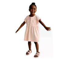 ราคา MARKS & SPENCER KIDS ชุดเดรสสั้นเด็กเล็กผู้หญิง Cotton Rich Jersey สีชมพู 3-4 Years (CDS21526275)