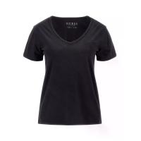 ราคา GUESS เสื้อยืดแขนสั้นผู้หญิง Q3BI00KBSU0 - สีดำ L (MKP2035487)
