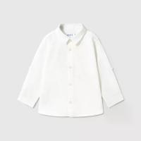 ราคา MAYORAL เสื้อเชิ้ตแขนยาวผ้าลินิน สีขาว 3 Years (MKP2034099)
