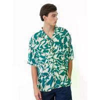 ราคา OASIS เสื้อเชิ๊ตผู้ชายแขนสั้น สีเขียว M (GRMKPPR000164010)