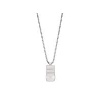 ราคา EMPORIO ARMANI สร้อยคอผู้ชาย รุ่น EGS3078040 สีเงิน (MKP2042589)