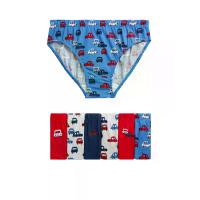 ราคา MARKS & SPENCER KIDS กางเกงชั้นในเด็กเล็กผู้ชาย ทรงบรีฟ Cotton Car Print 7 ชิ้น หลากสี 3-4 Years (CDS22380654)
