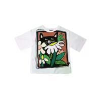 ราคา YODYOKO เสื้อผู้หญิง - สีขาว : ลายแมวน้อยในสวนดอกไม้ Free Size (GRMKPPR000182038)